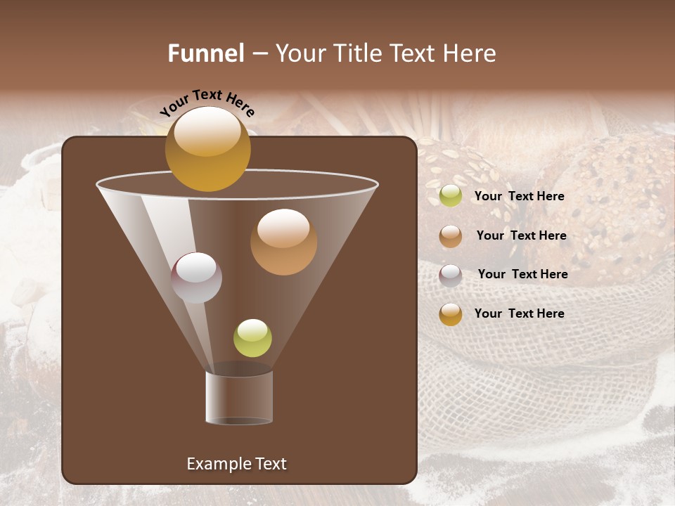 Baguette Background Products PowerPoint Template