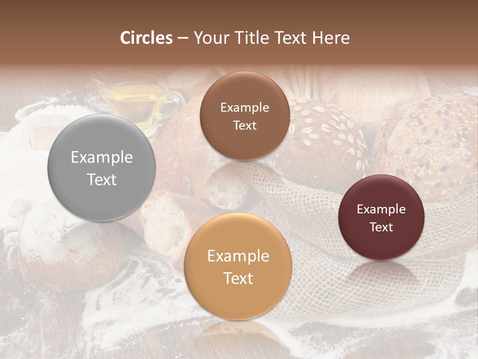 Baguette Background Products PowerPoint Template