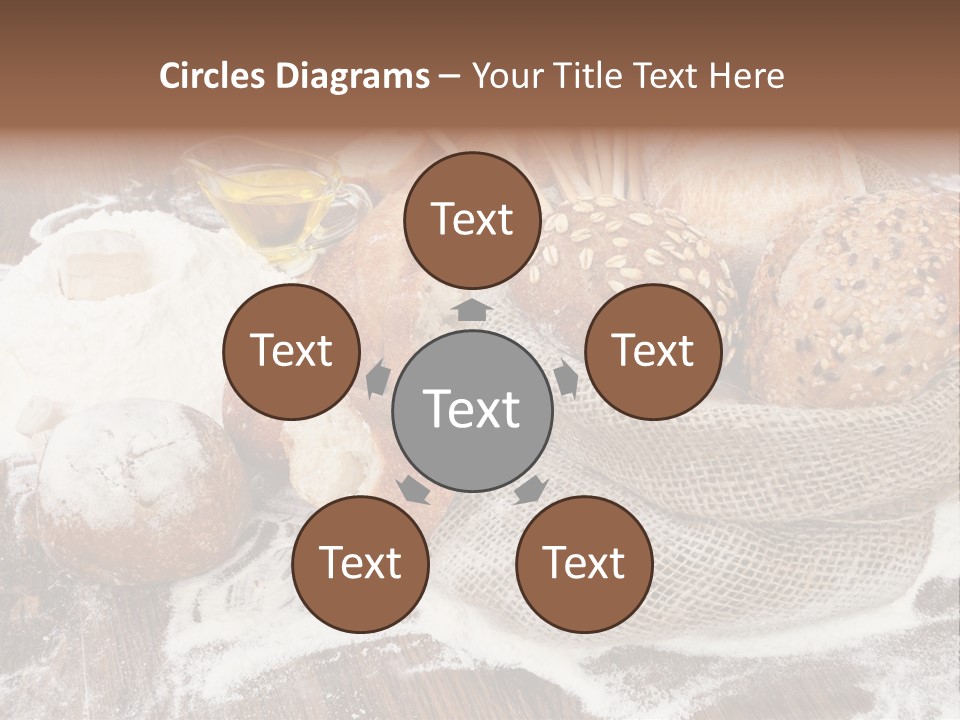 Baguette Background Products PowerPoint Template