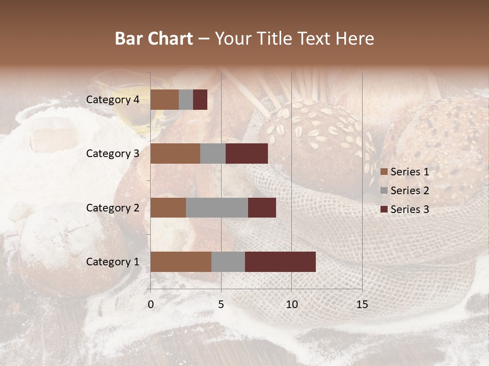 Baguette Background Products PowerPoint Template