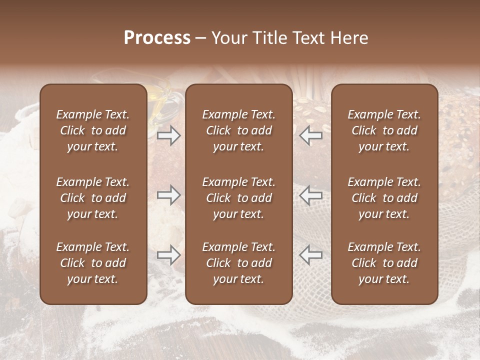 Baguette Background Products PowerPoint Template
