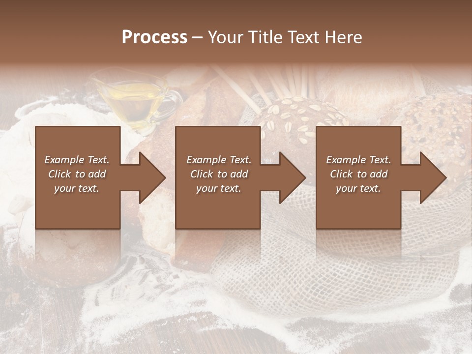 Baguette Background Products PowerPoint Template