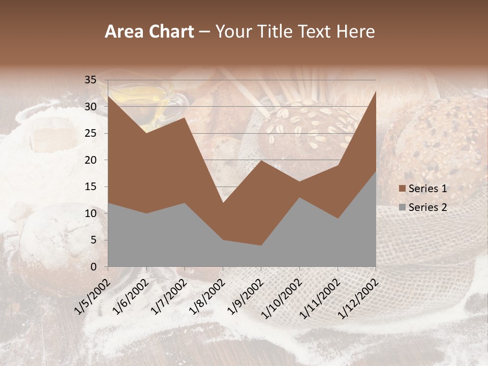 Baguette Background Products PowerPoint Template