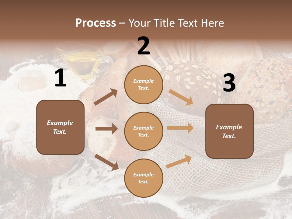 Baguette Background Products PowerPoint Template