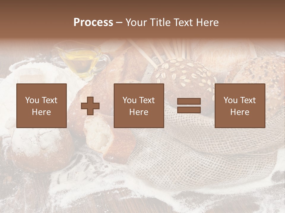 Baguette Background Products PowerPoint Template