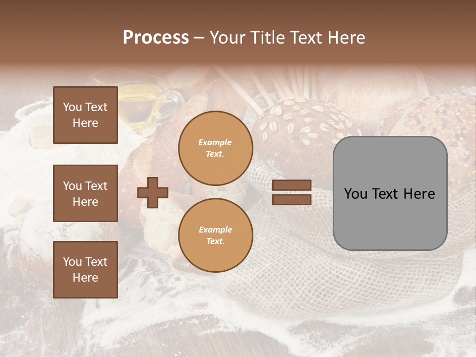 Baguette Background Products PowerPoint Template