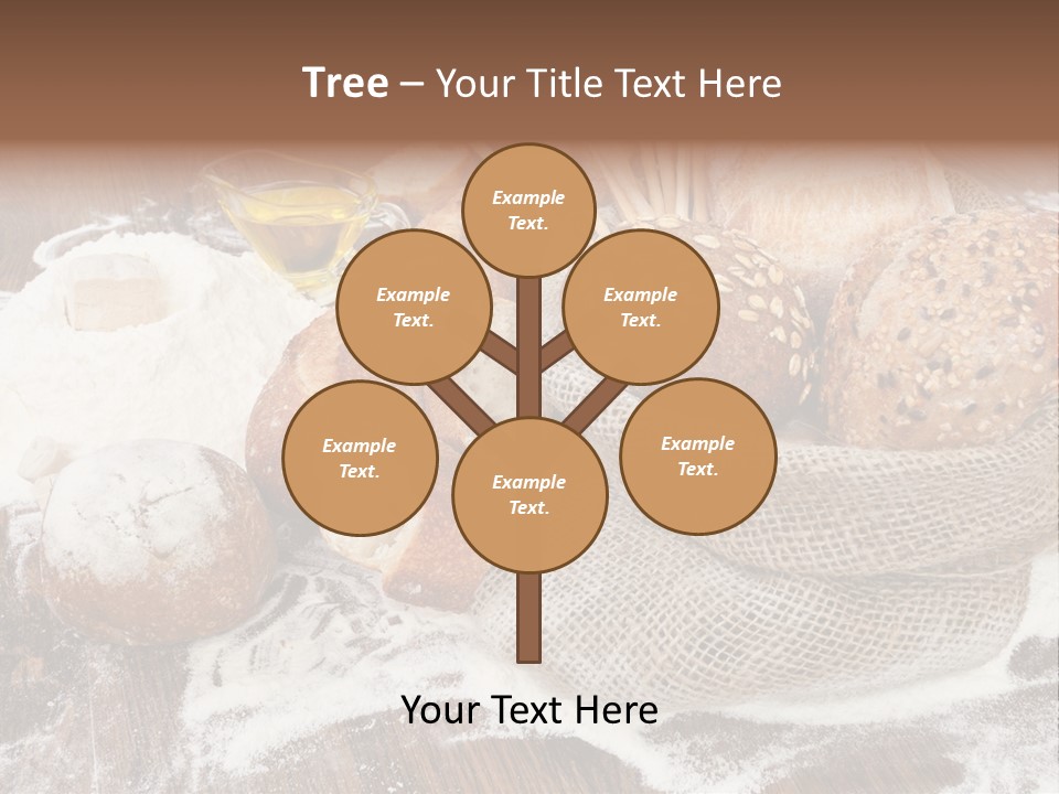 Baguette Background Products PowerPoint Template