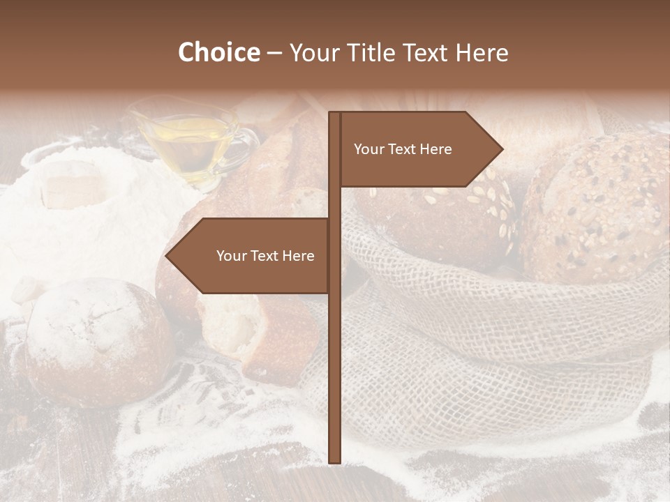 Baguette Background Products PowerPoint Template