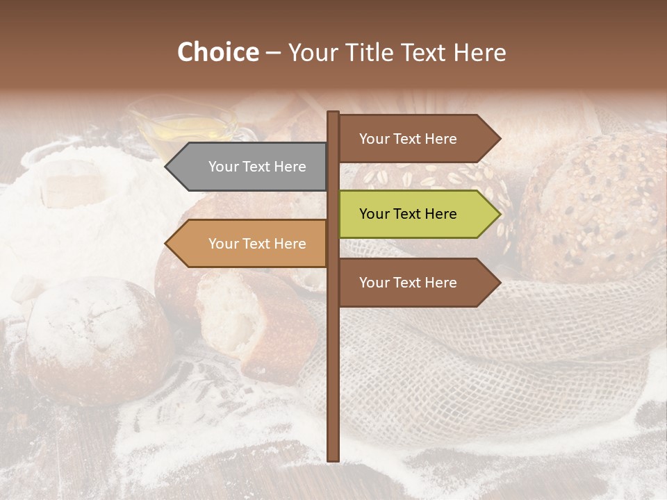 Baguette Background Products PowerPoint Template