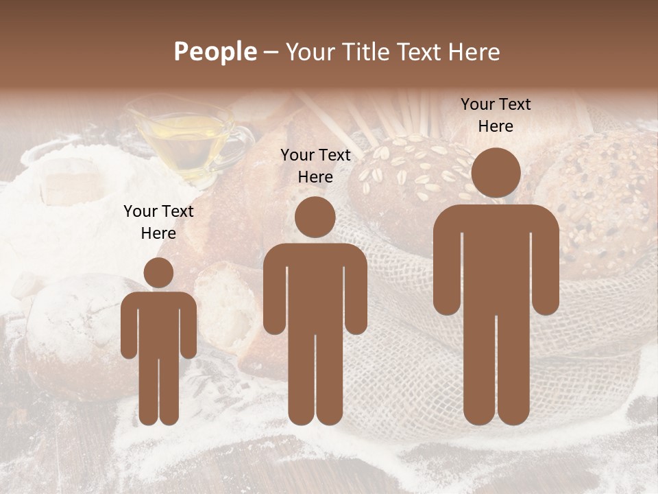 Baguette Background Products PowerPoint Template