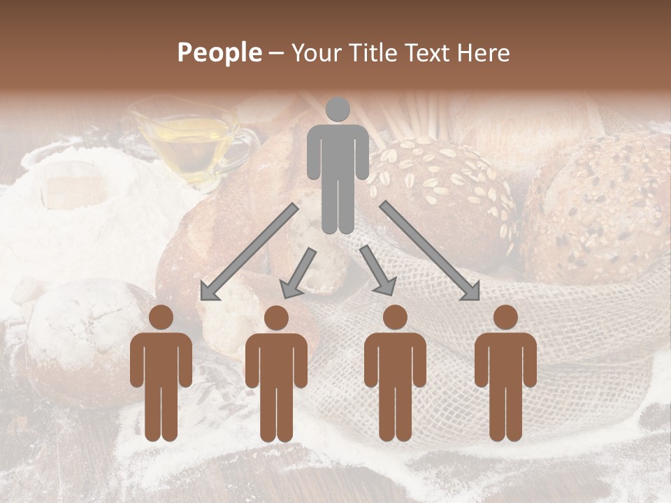 Baguette Background Products PowerPoint Template