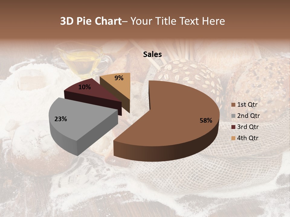 Baguette Background Products PowerPoint Template