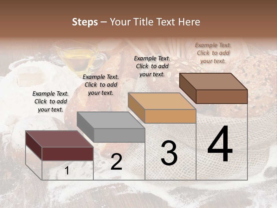 Baguette Background Products PowerPoint Template