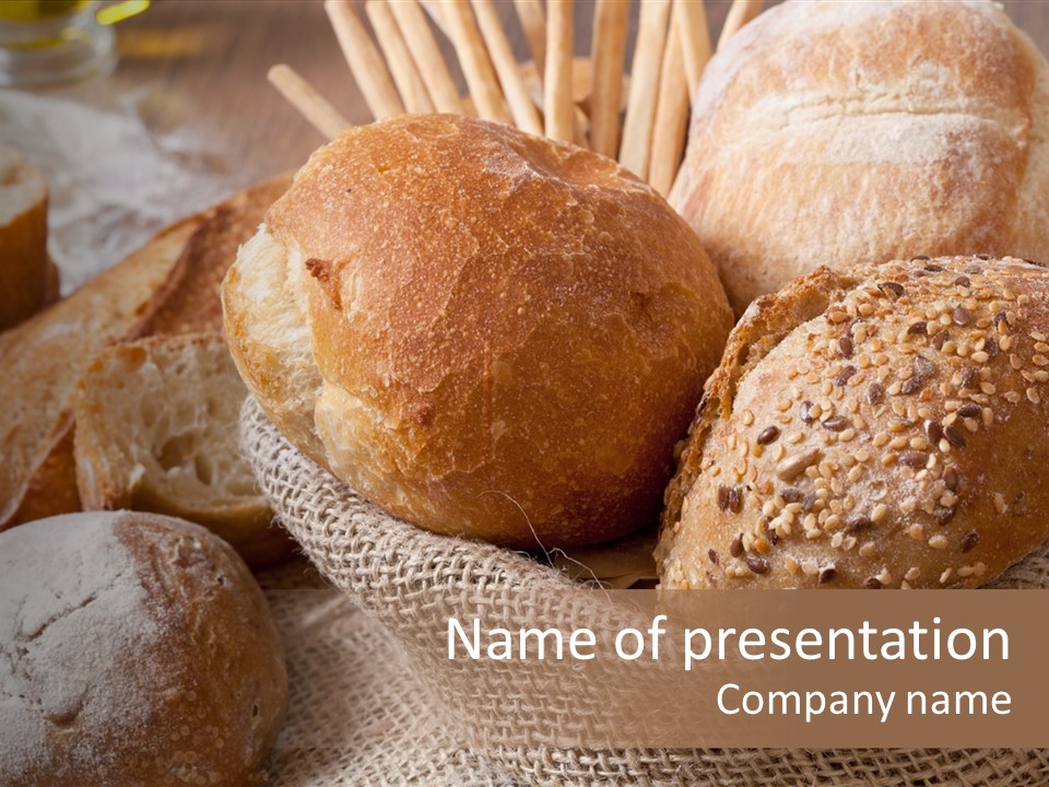 Variety Bakery Meal PowerPoint Template