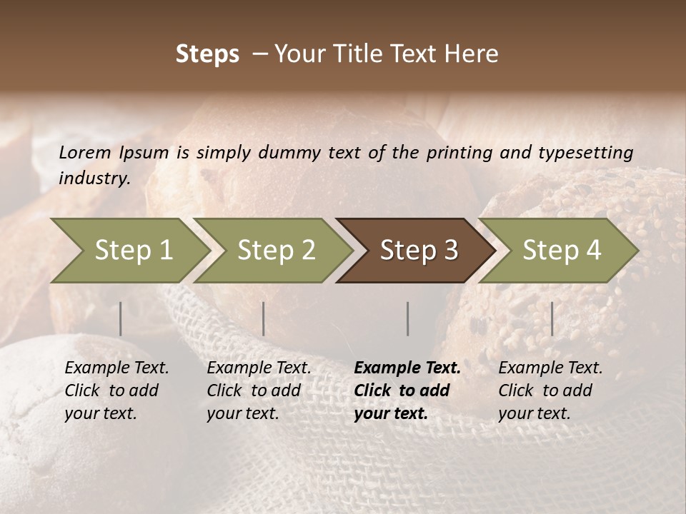 Variety Bakery Meal PowerPoint Template