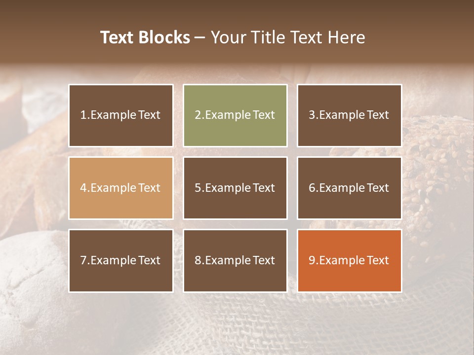 Variety Bakery Meal PowerPoint Template