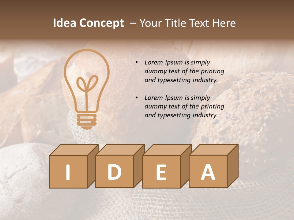 Variety Bakery Meal PowerPoint Template