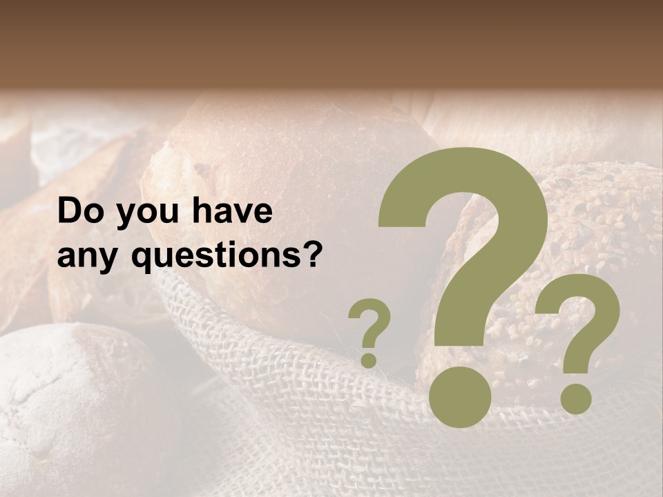 Variety Bakery Meal PowerPoint Template