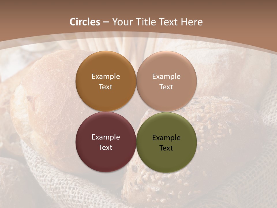 Assortment Warm Grain PowerPoint Template