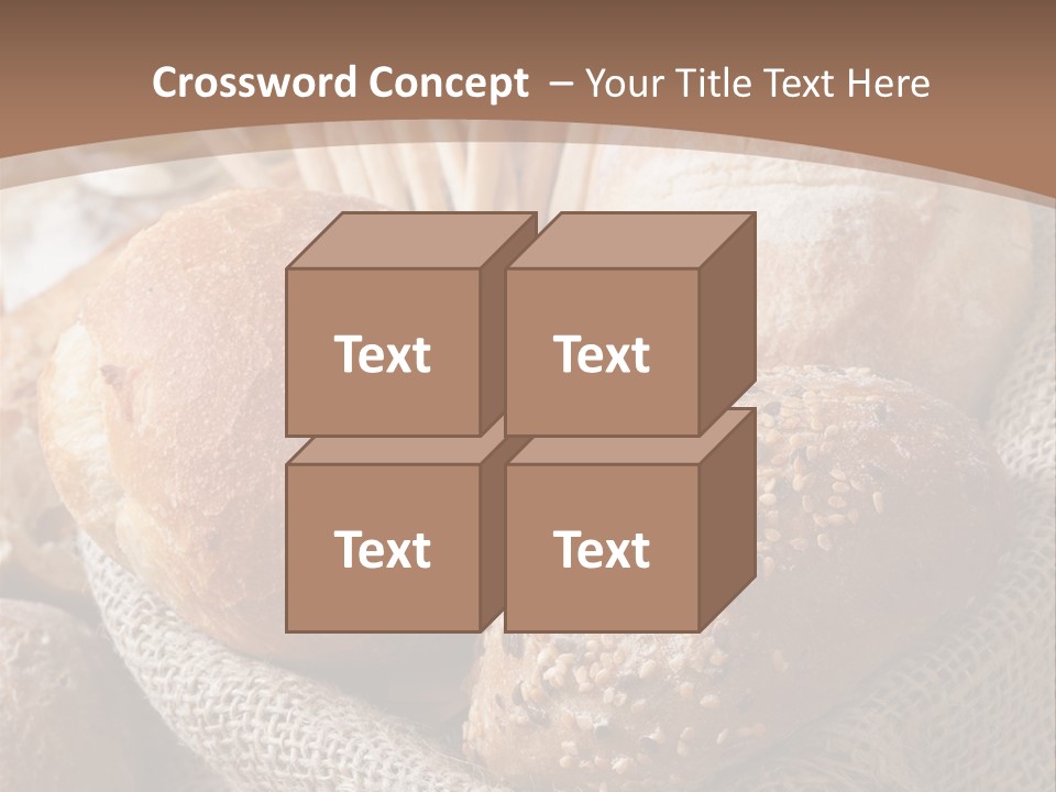 Assortment Warm Grain PowerPoint Template