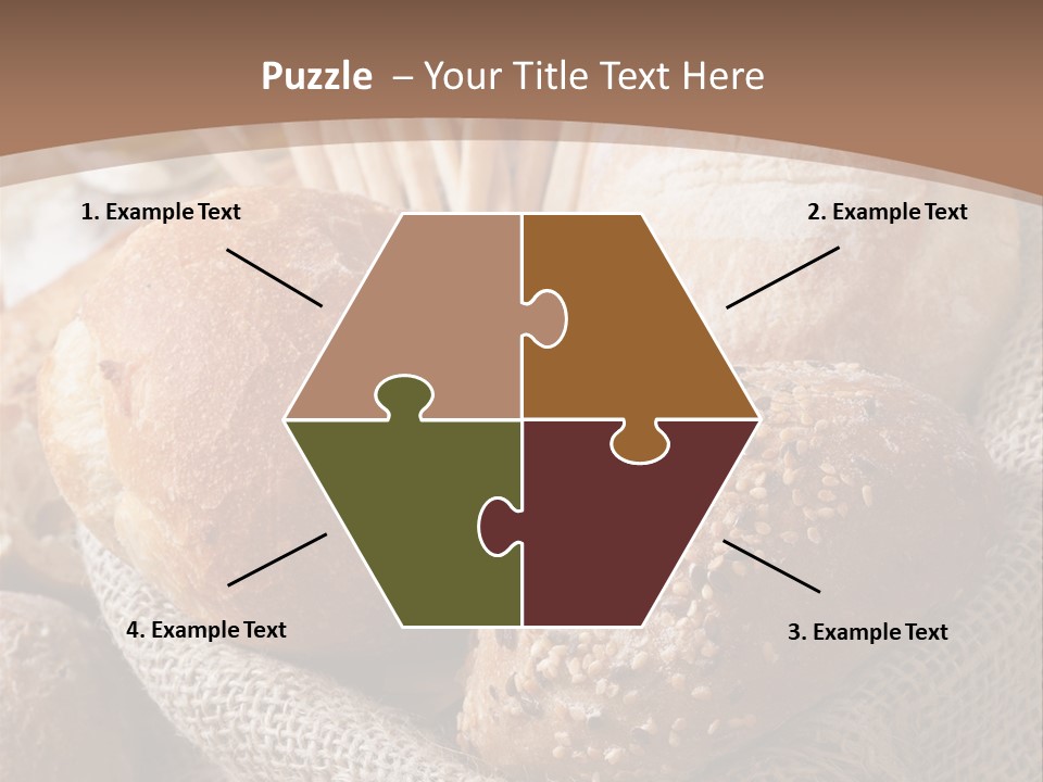 Assortment Warm Grain PowerPoint Template