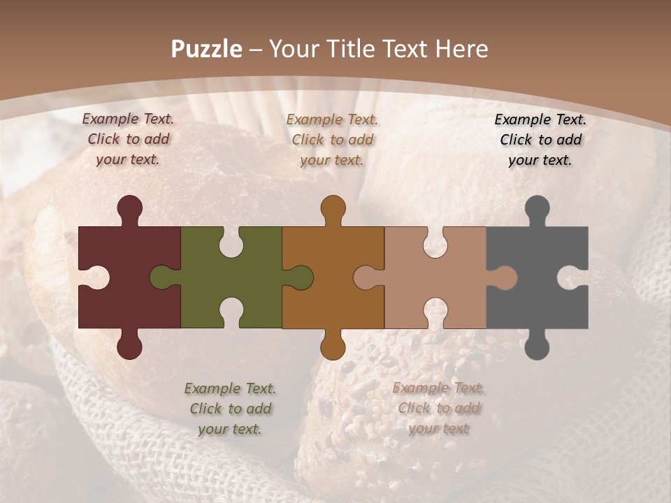 Assortment Warm Grain PowerPoint Template