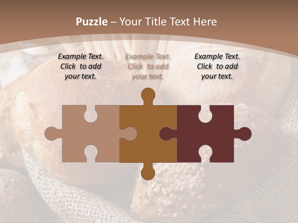 Assortment Warm Grain PowerPoint Template