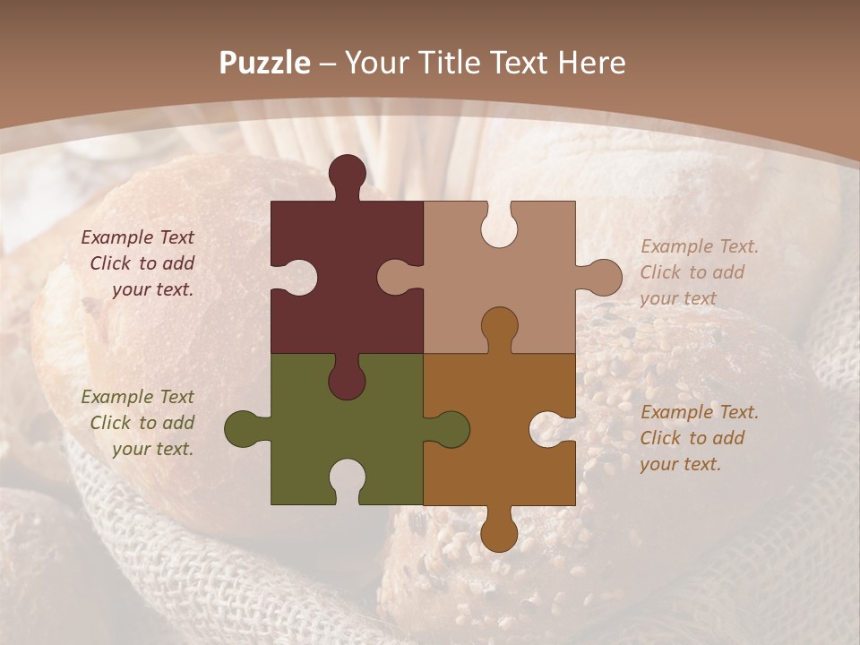 Assortment Warm Grain PowerPoint Template