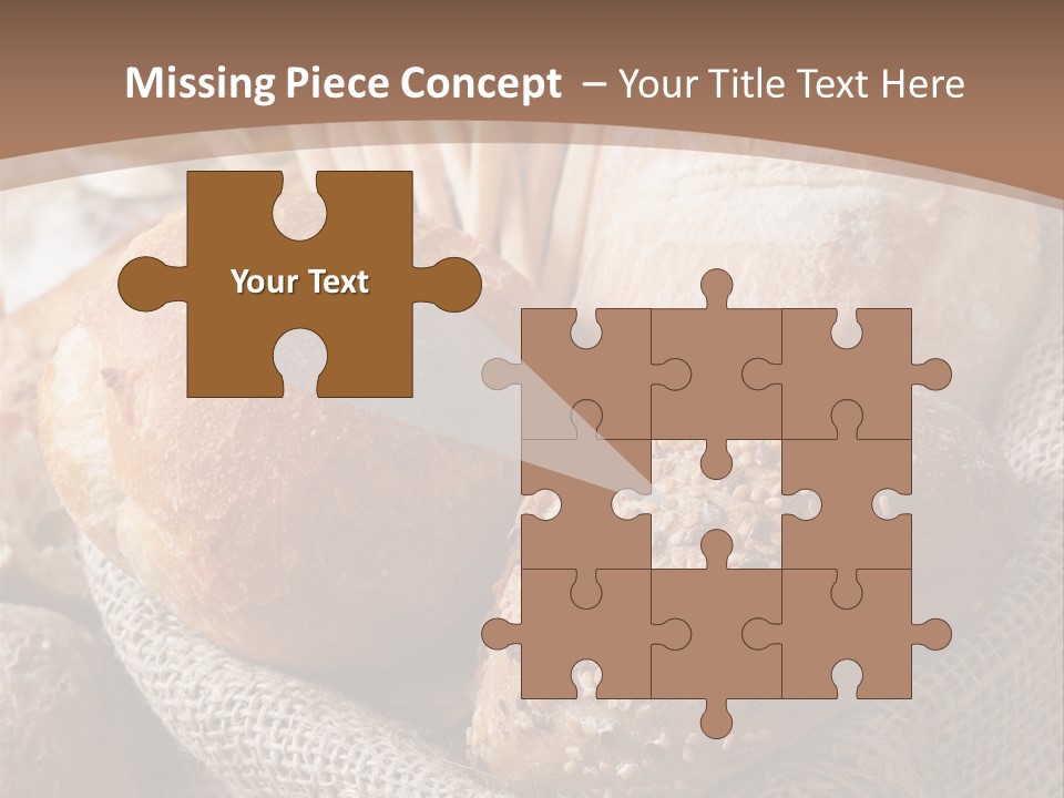 Assortment Warm Grain PowerPoint Template