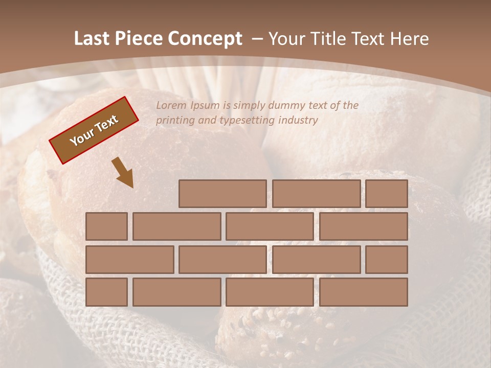 Assortment Warm Grain PowerPoint Template