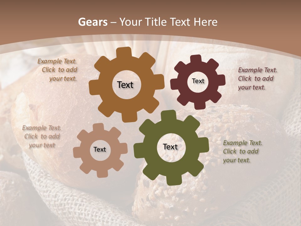 Assortment Warm Grain PowerPoint Template