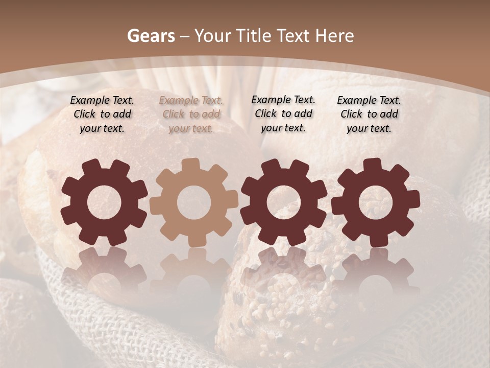 Assortment Warm Grain PowerPoint Template