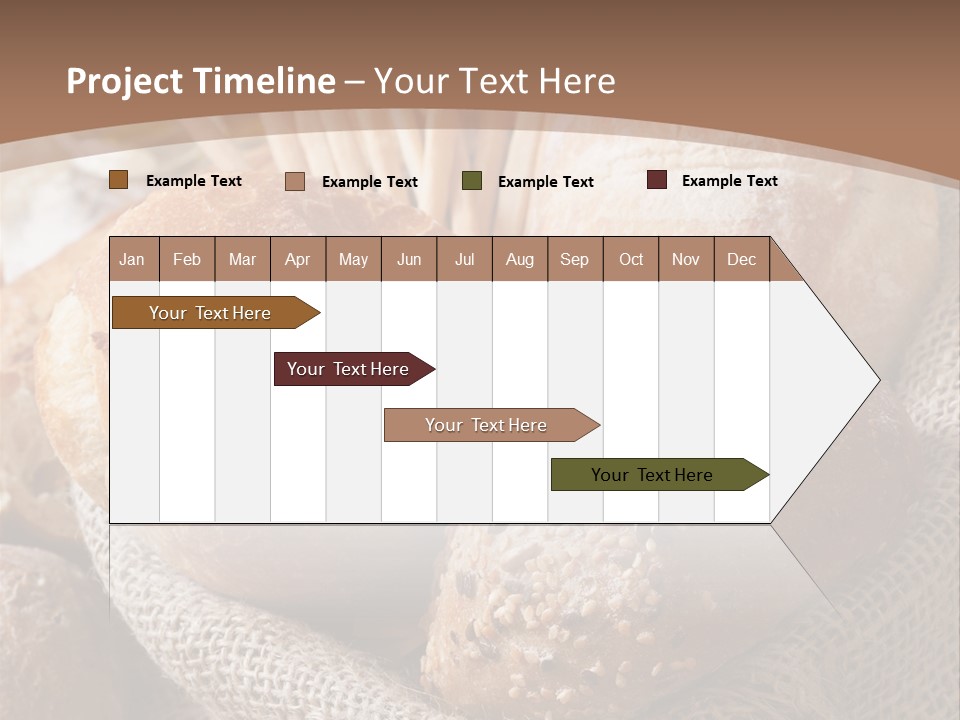 Assortment Warm Grain PowerPoint Template