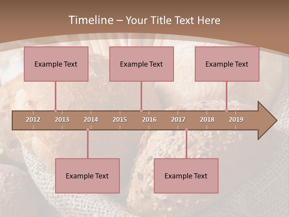 Assortment Warm Grain PowerPoint Template