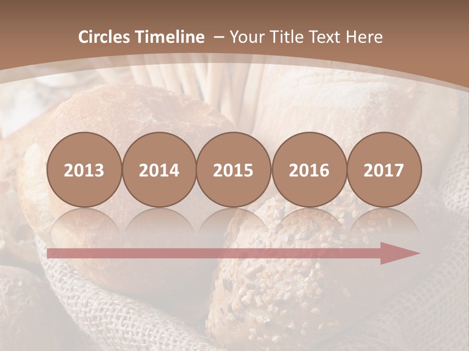 Assortment Warm Grain PowerPoint Template