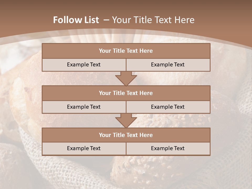Assortment Warm Grain PowerPoint Template