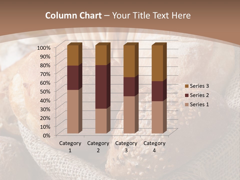 Assortment Warm Grain PowerPoint Template
