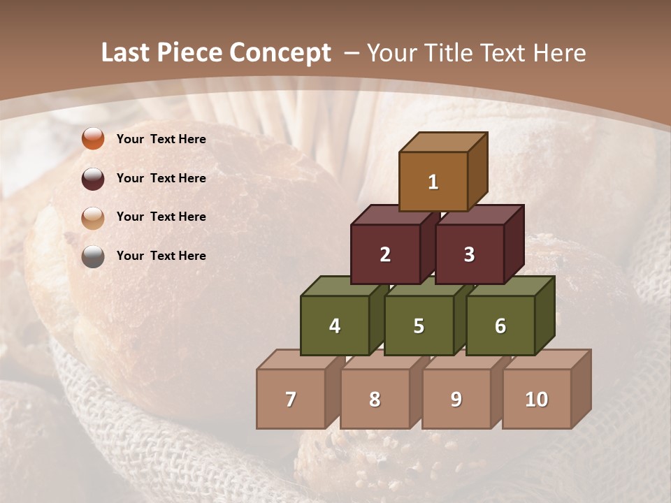 Assortment Warm Grain PowerPoint Template