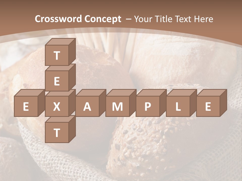 Assortment Warm Grain PowerPoint Template