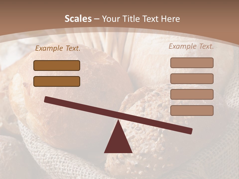 Assortment Warm Grain PowerPoint Template