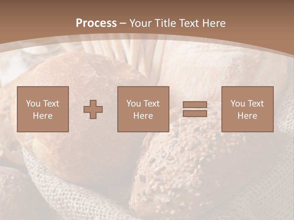 Assortment Warm Grain PowerPoint Template