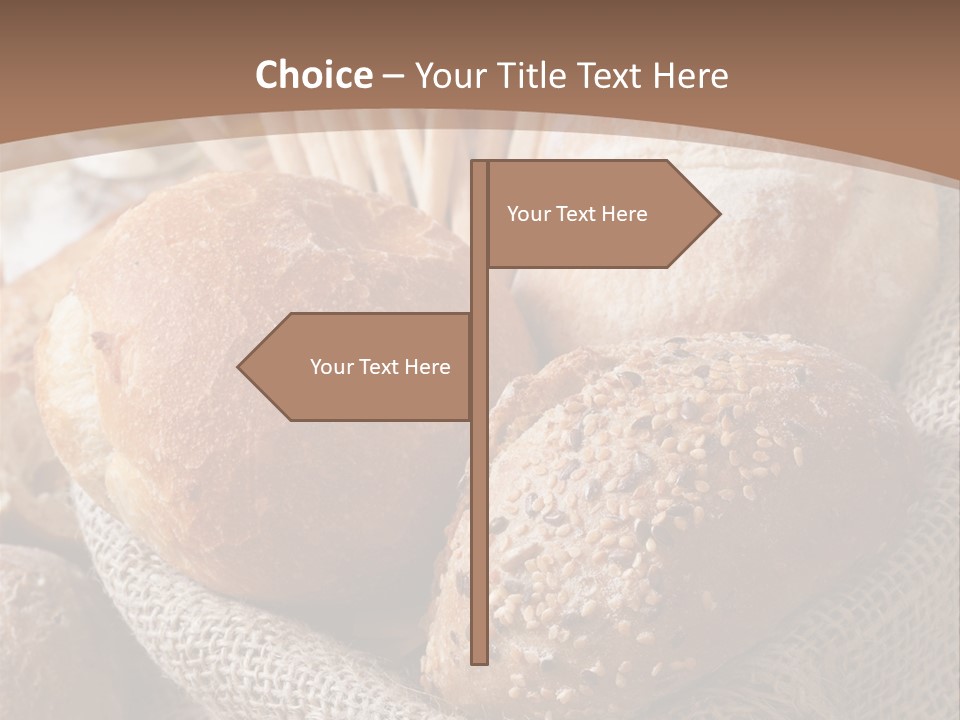 Assortment Warm Grain PowerPoint Template