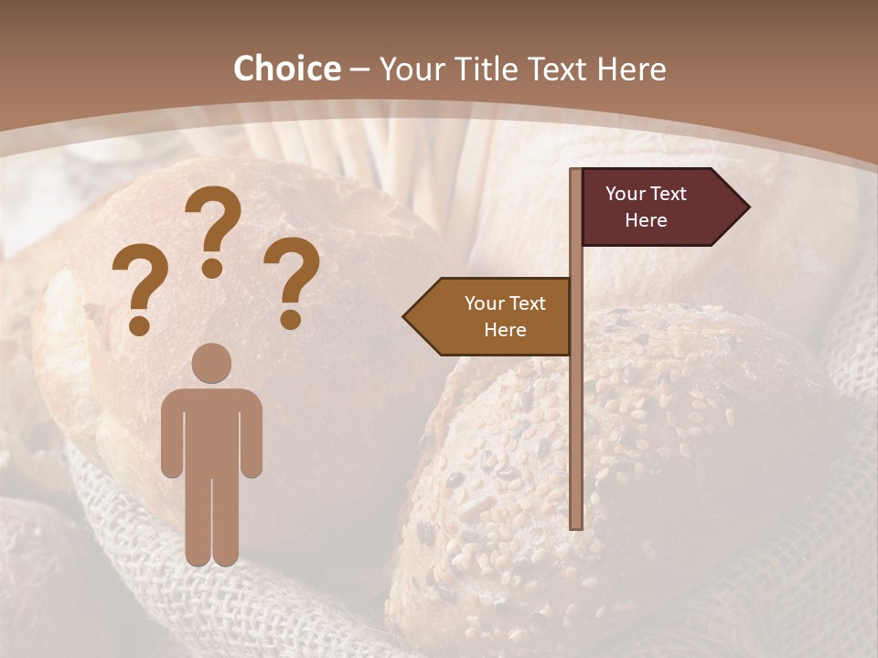 Assortment Warm Grain PowerPoint Template