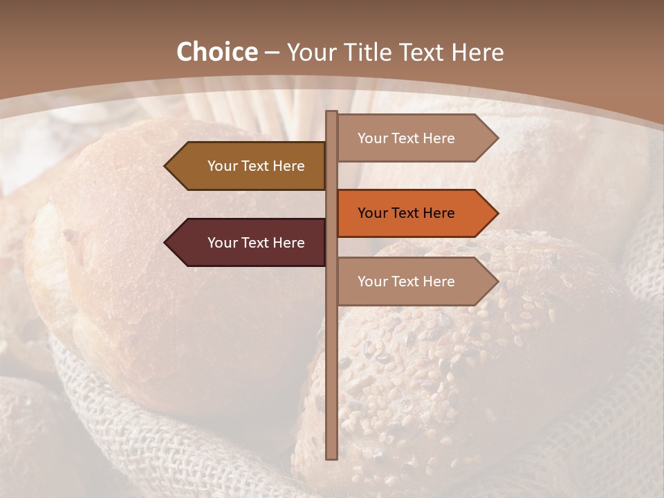 Assortment Warm Grain PowerPoint Template