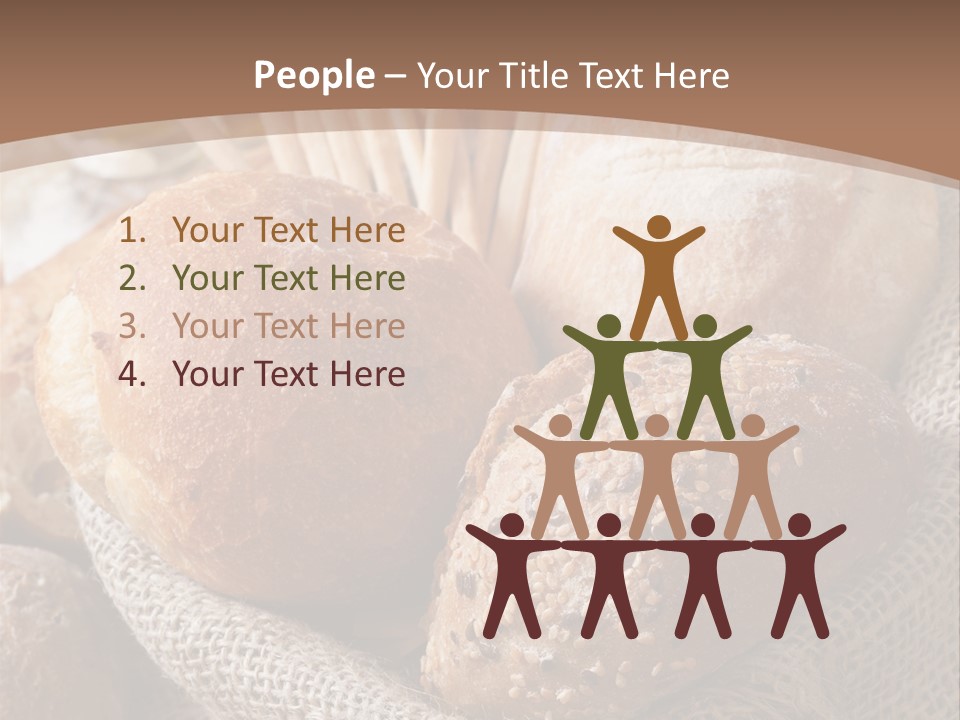 Assortment Warm Grain PowerPoint Template