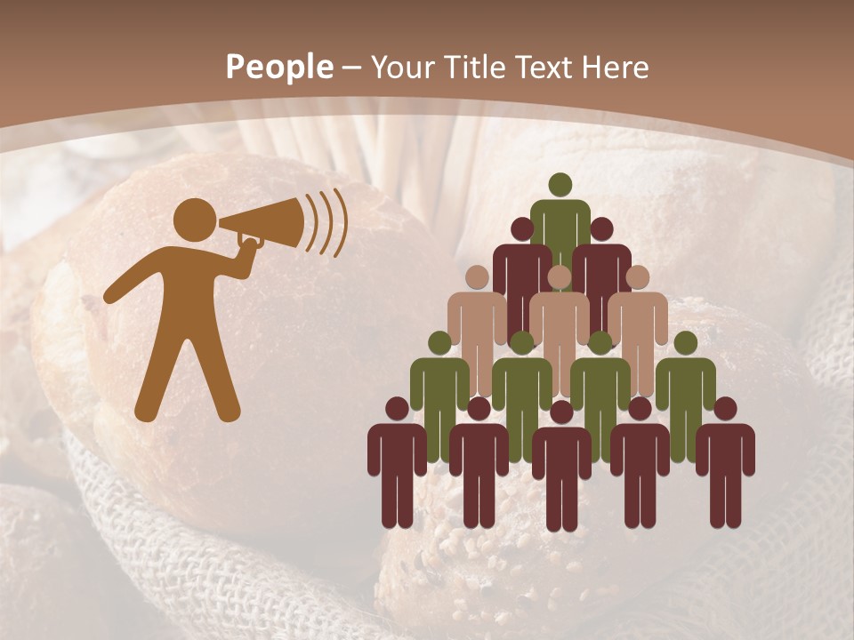 Assortment Warm Grain PowerPoint Template