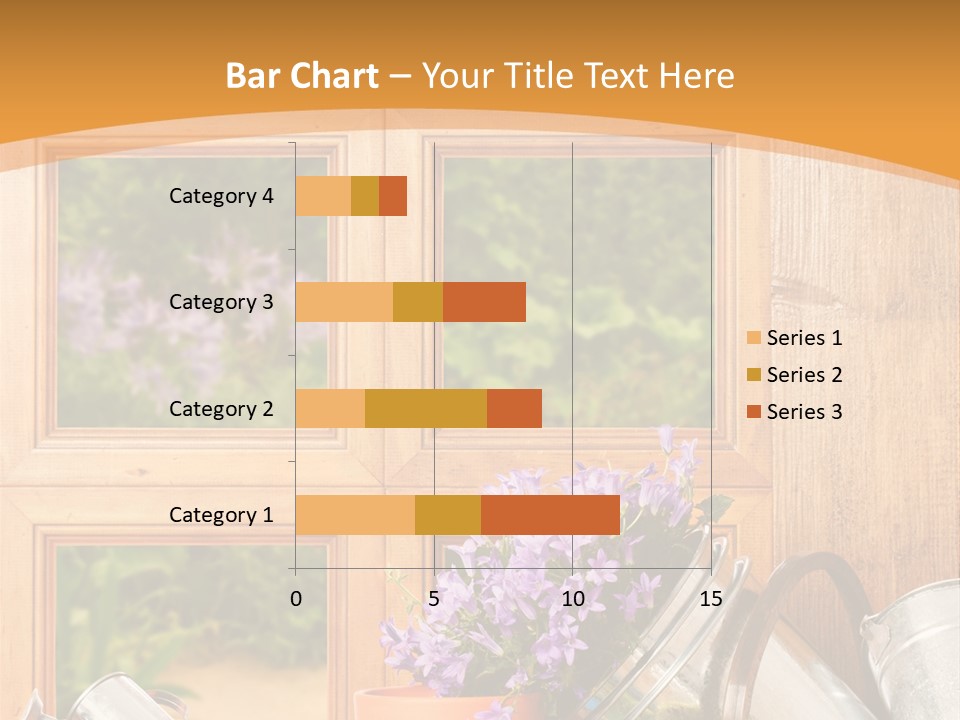 Can Gloves Window PowerPoint Template