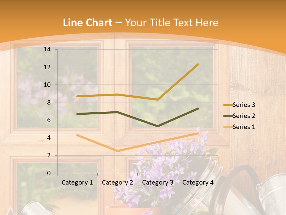 Can Gloves Window PowerPoint Template
