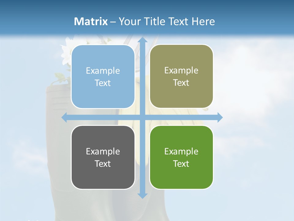 Seedlings Wellington Tools PowerPoint Template