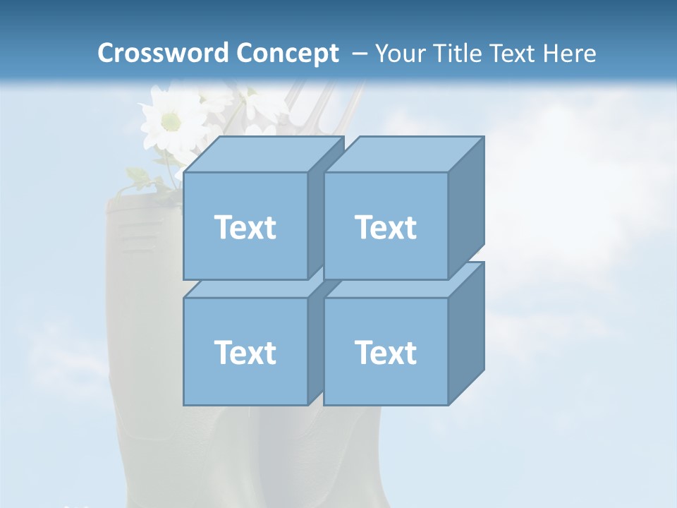 Seedlings Wellington Tools PowerPoint Template